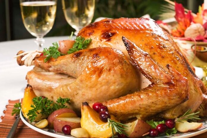 Roasted turkey